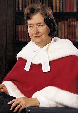 Madam Justice Bertha Wilson of the Supreme Court of Canada