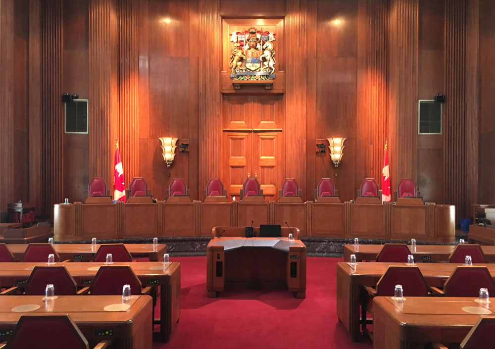 Supreme Court of Canada Chamber